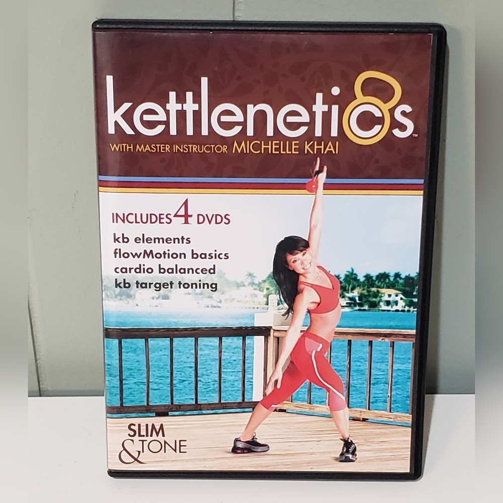 Kettlenetics Dvds Set of 4 7
